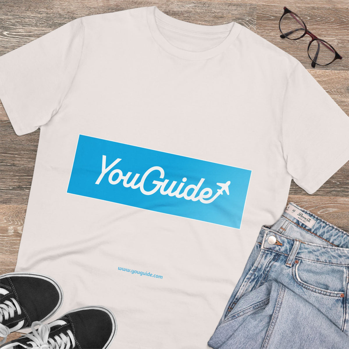 YouGuide Designs Unisex Organic Creator T-Shirt – Eco-Friendly Fashion