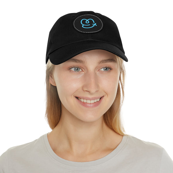 Elevate Your Look with YouGuide Designs Round Leather Patch Dad Hat