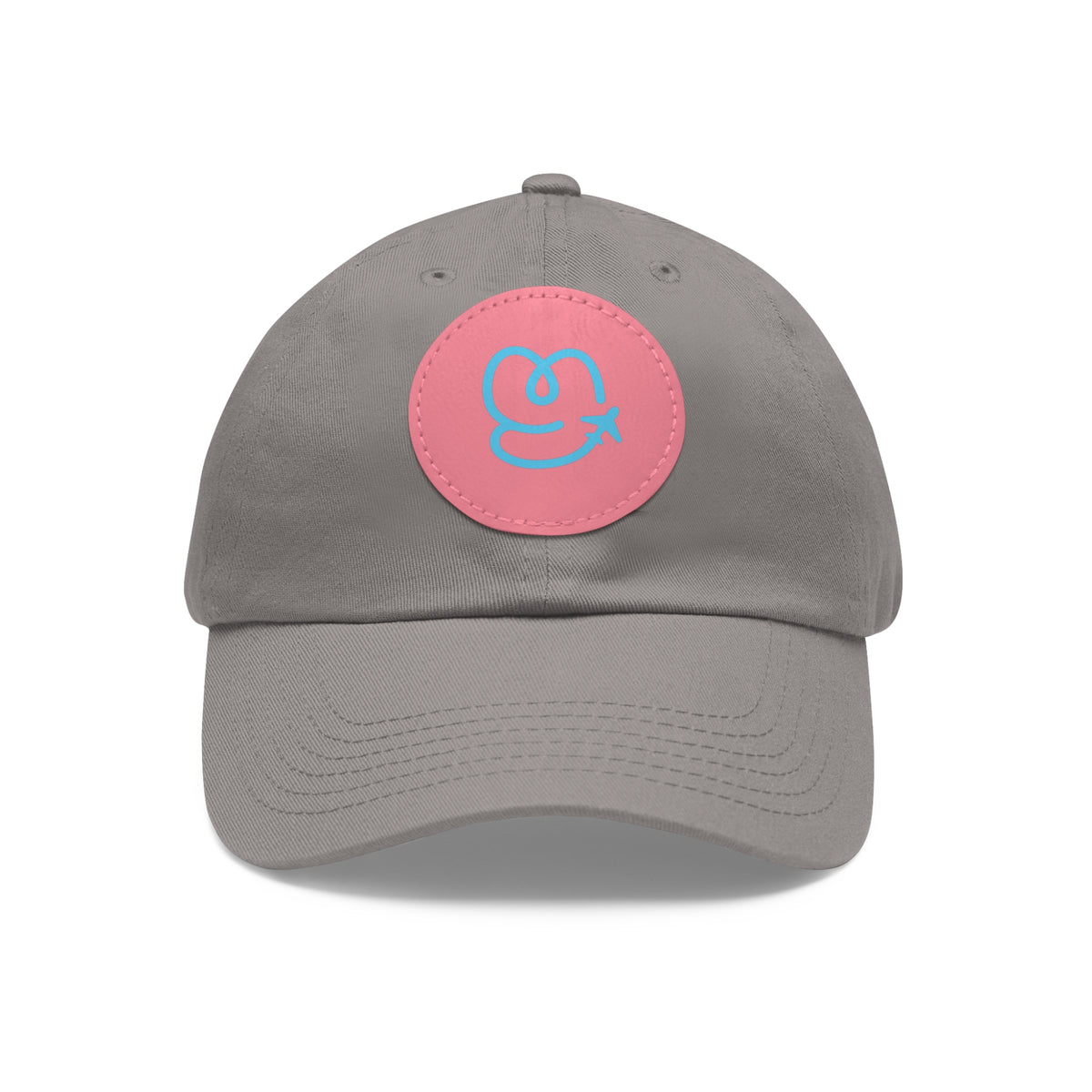 Elevate Your Look with YouGuide Designs Round Leather Patch Dad Hat