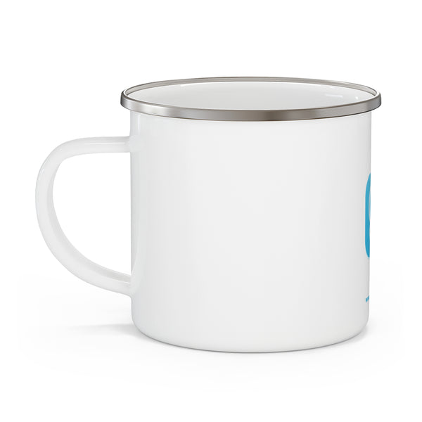 Classic Enamel Camping Mug by YouGuide Designs - Sturdy and Stylish for Any Adventure