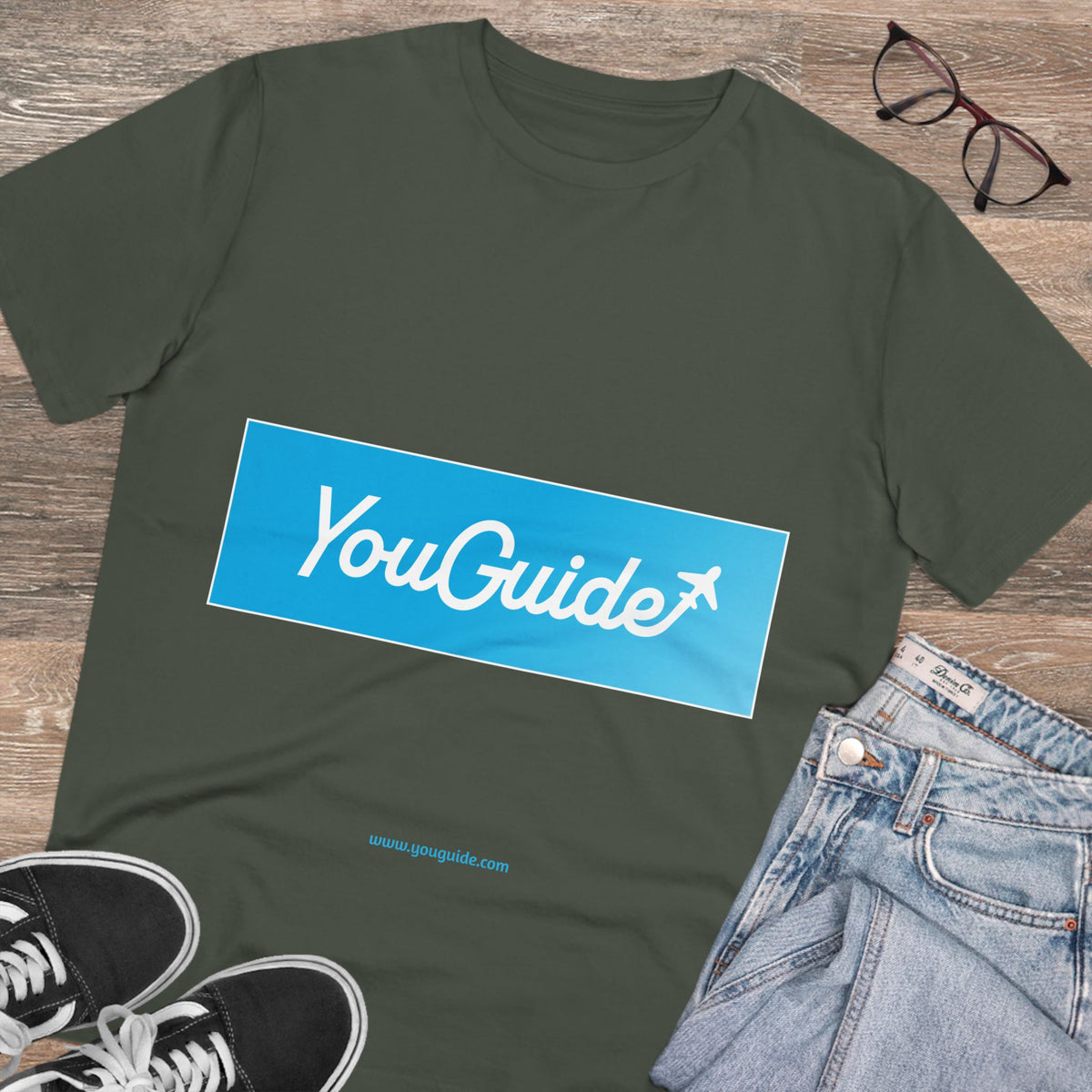 YouGuide Designs Unisex Organic Creator T-Shirt – Eco-Friendly Fashion