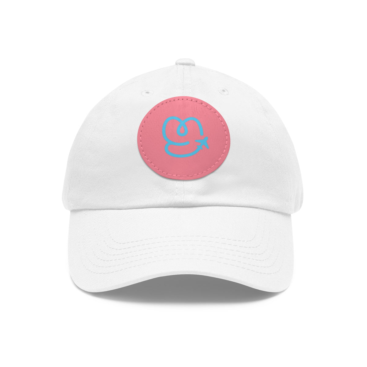 Elevate Your Look with YouGuide Designs Round Leather Patch Dad Hat