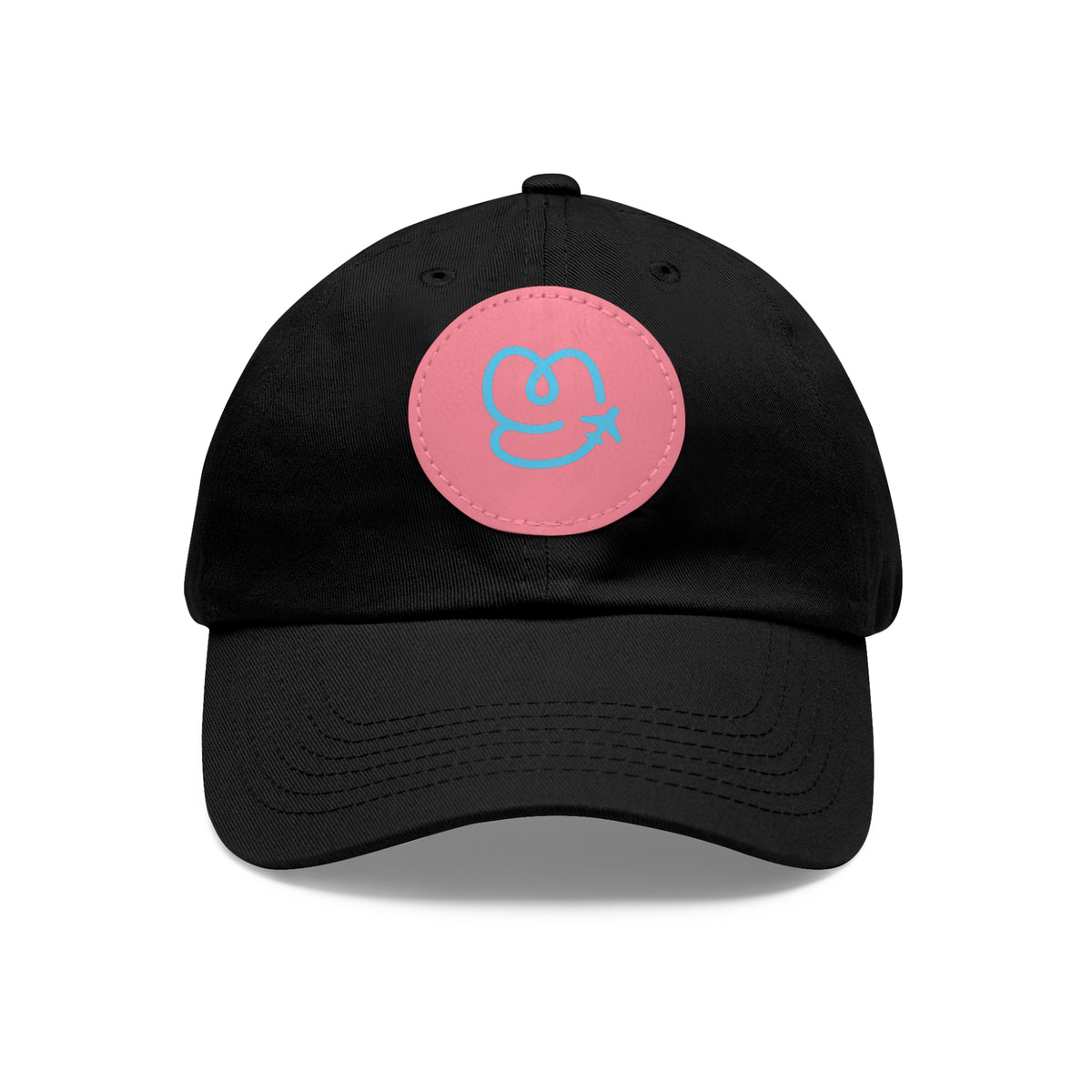 Elevate Your Look with YouGuide Designs Round Leather Patch Dad Hat