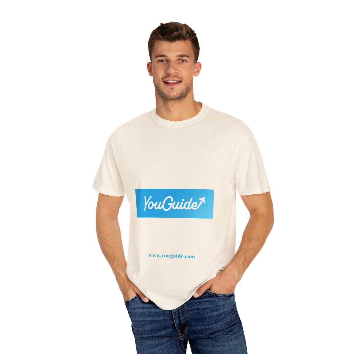 YouGuide Unisex Garment-Dyed T-Shirt Ultimate Comfort & Style